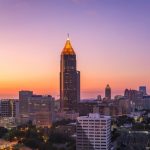 Atlanta skyline that makes you think about the 5 Things to Pack When Moving From Texas to Georgia